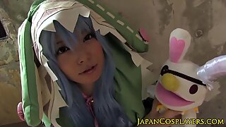 Japoneză imitarea personajelor păpușică fucked until cumsprayed