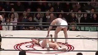 Japonky wrestling stinkface o 1:56